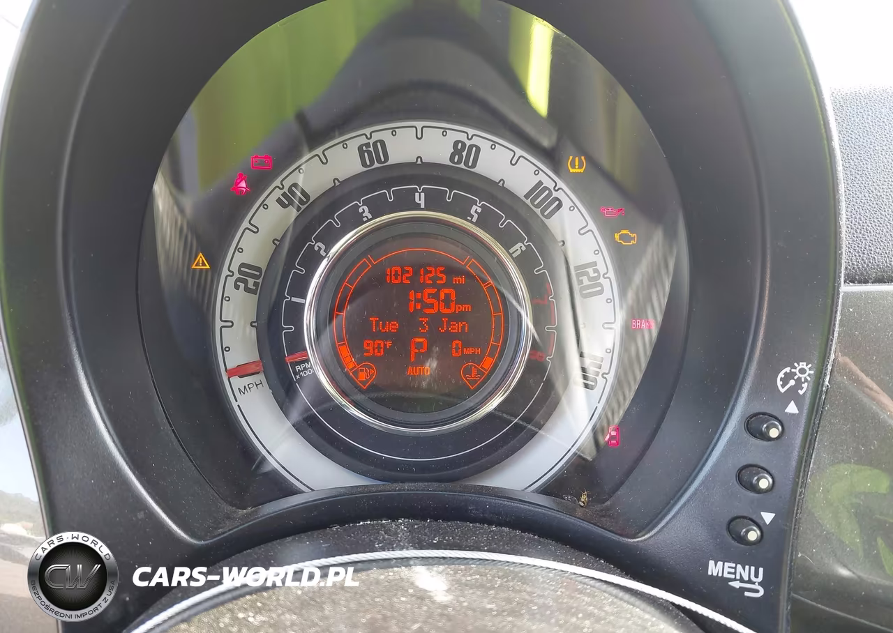 2013 Fiat 500 Pop VIN:3C3CFFAR6DT739219 - 7