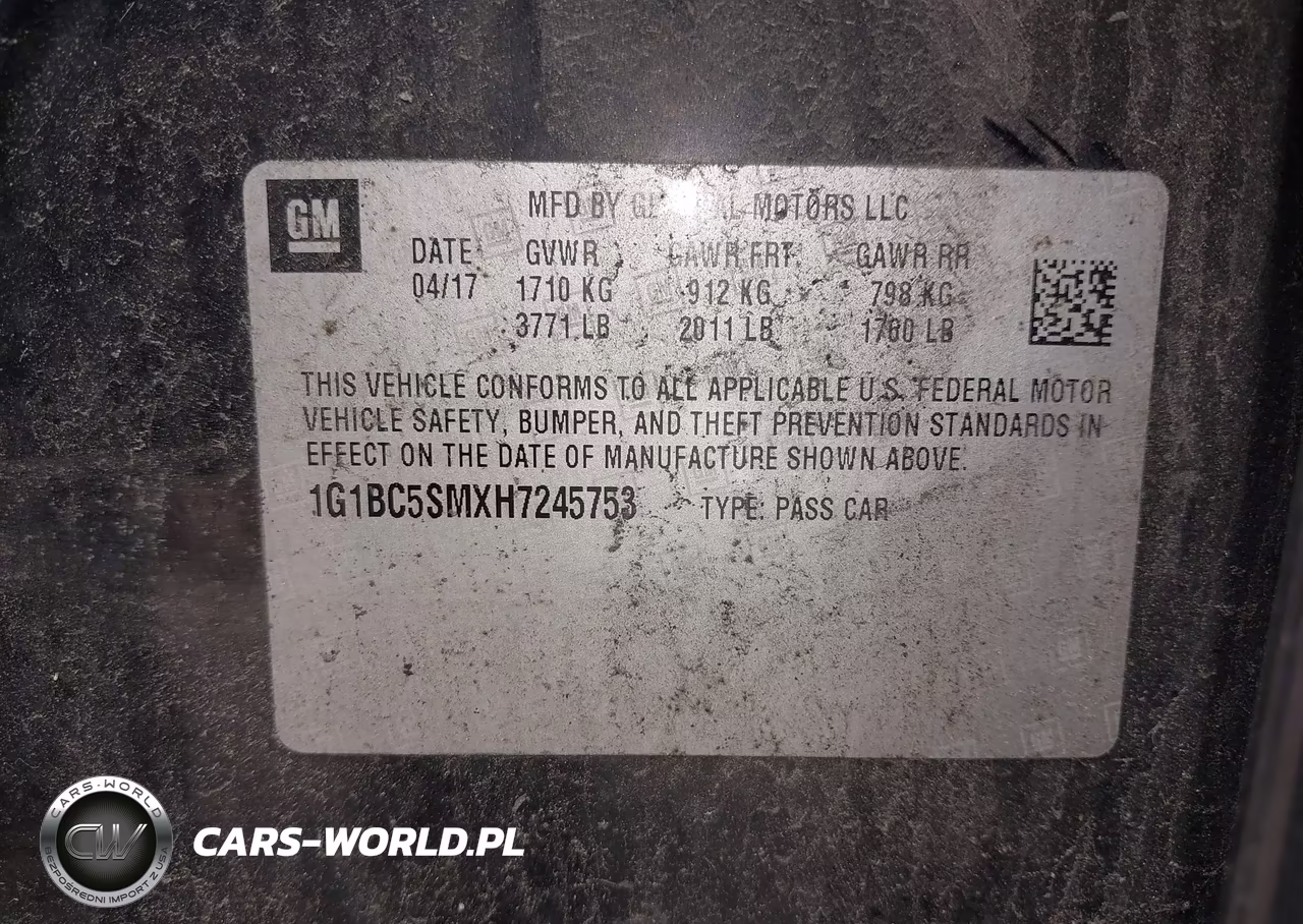 2017 Chevrolet Cruze Ls Auto VIN:1G1BC5SMXH7245753 - 9