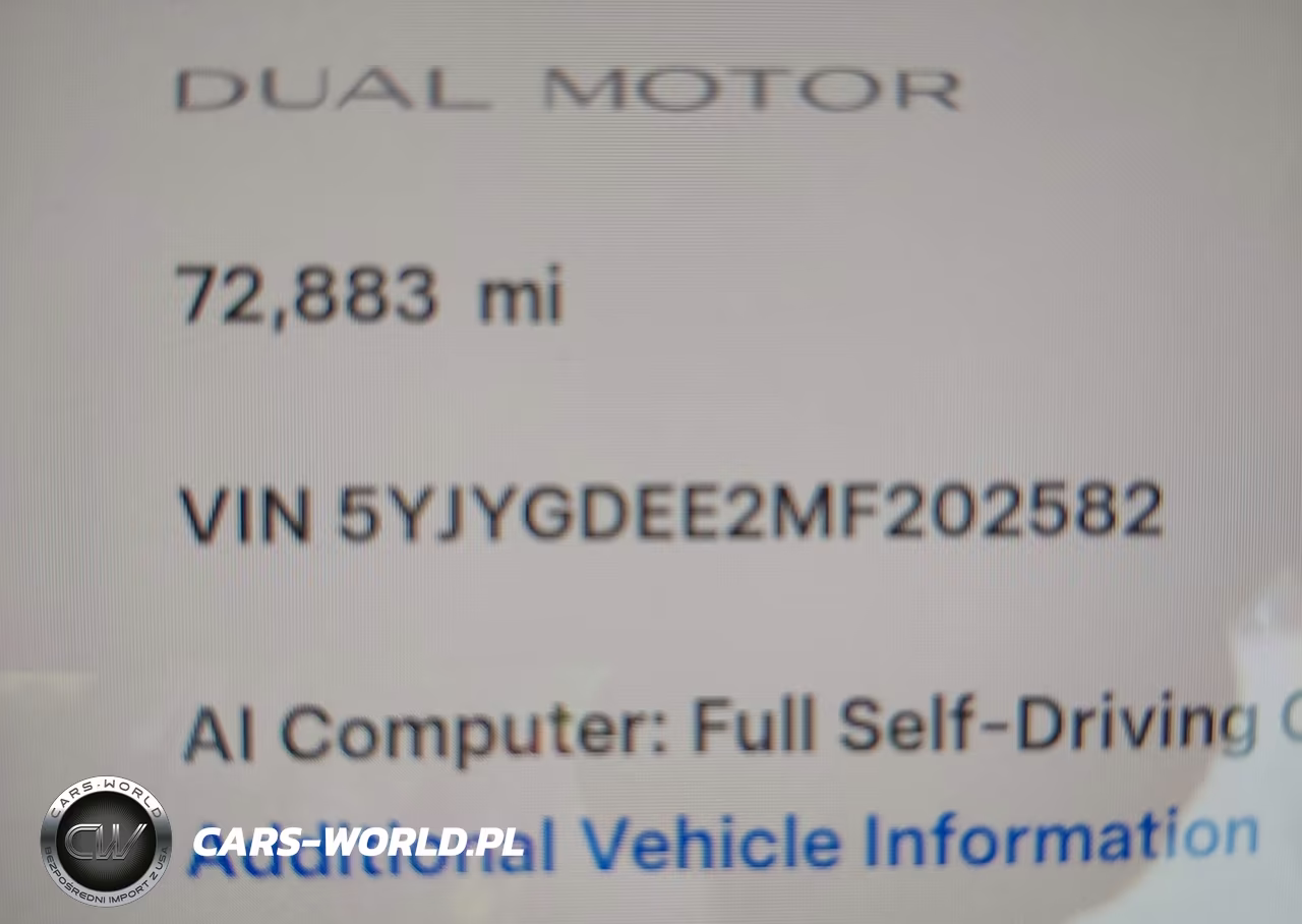 2021 Tesla Model Y Long Range Dual Motor All-Wheel Drive VIN:5YJYGDEE2MF202582 - 14