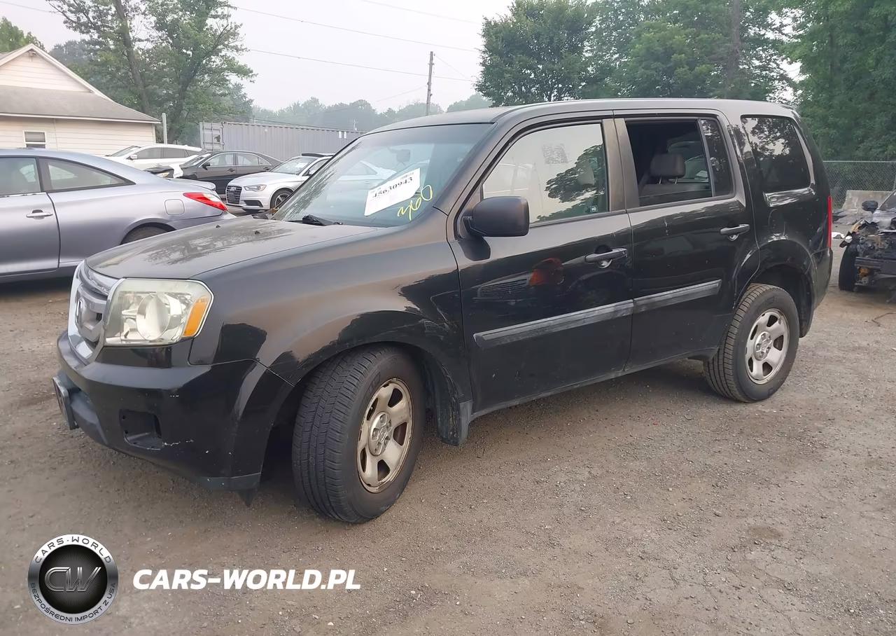 2011 Honda Pilot Lx VIN:5FNYF4H26BB037024 - 2