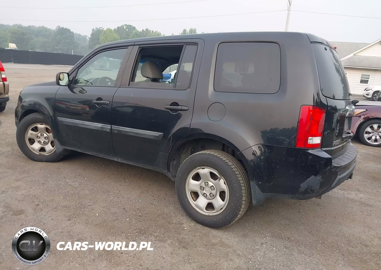 2011 Honda Pilot Lx VIN:5FNYF4H26BB037024 - 3