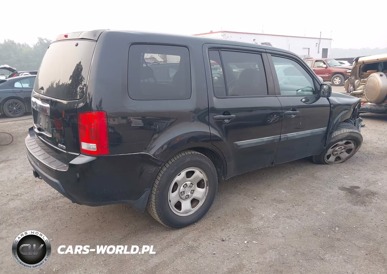 2011 Honda Pilot Lx VIN:5FNYF4H26BB037024 - 4