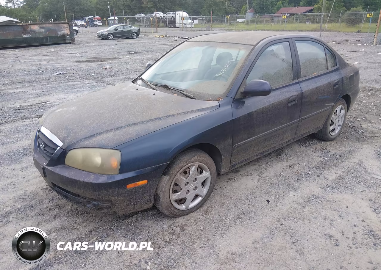 2004 Hyundai Elantra Gls-Gt VIN:KMHDN46D34U870470 - 2
