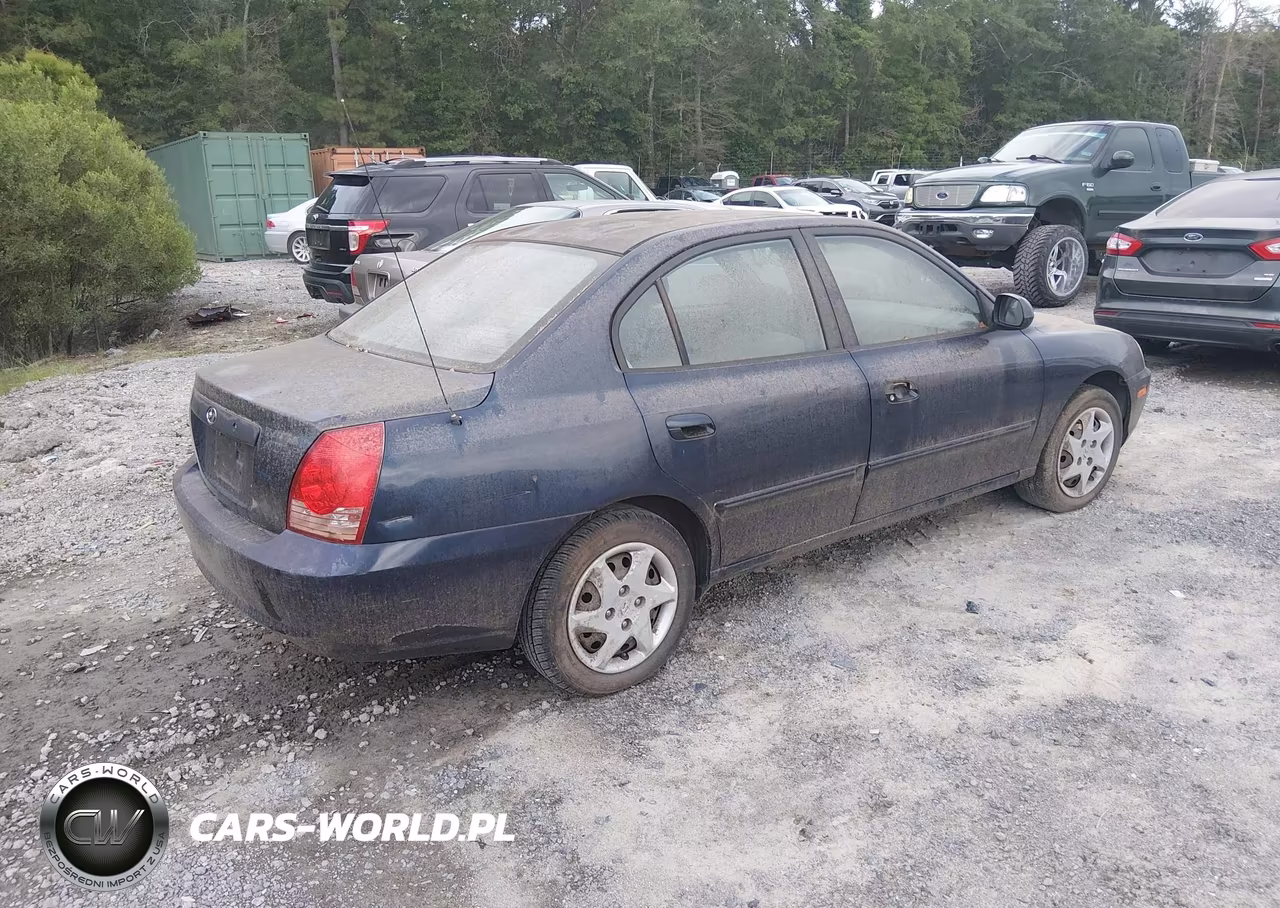 2004 Hyundai Elantra Gls-Gt VIN:KMHDN46D34U870470 - 4