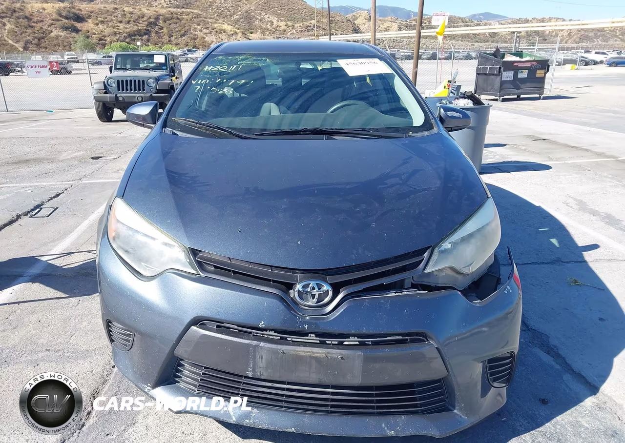 2016 Toyota Corolla Le VIN:2T1BURHE3GC584797 - 12