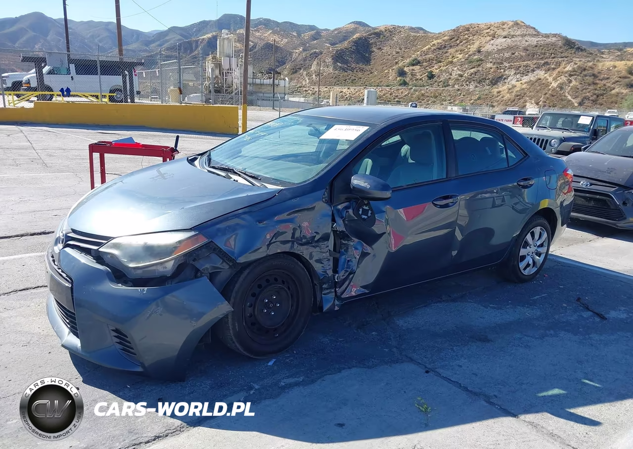 2016 Toyota Corolla Le VIN:2T1BURHE3GC584797 - 14