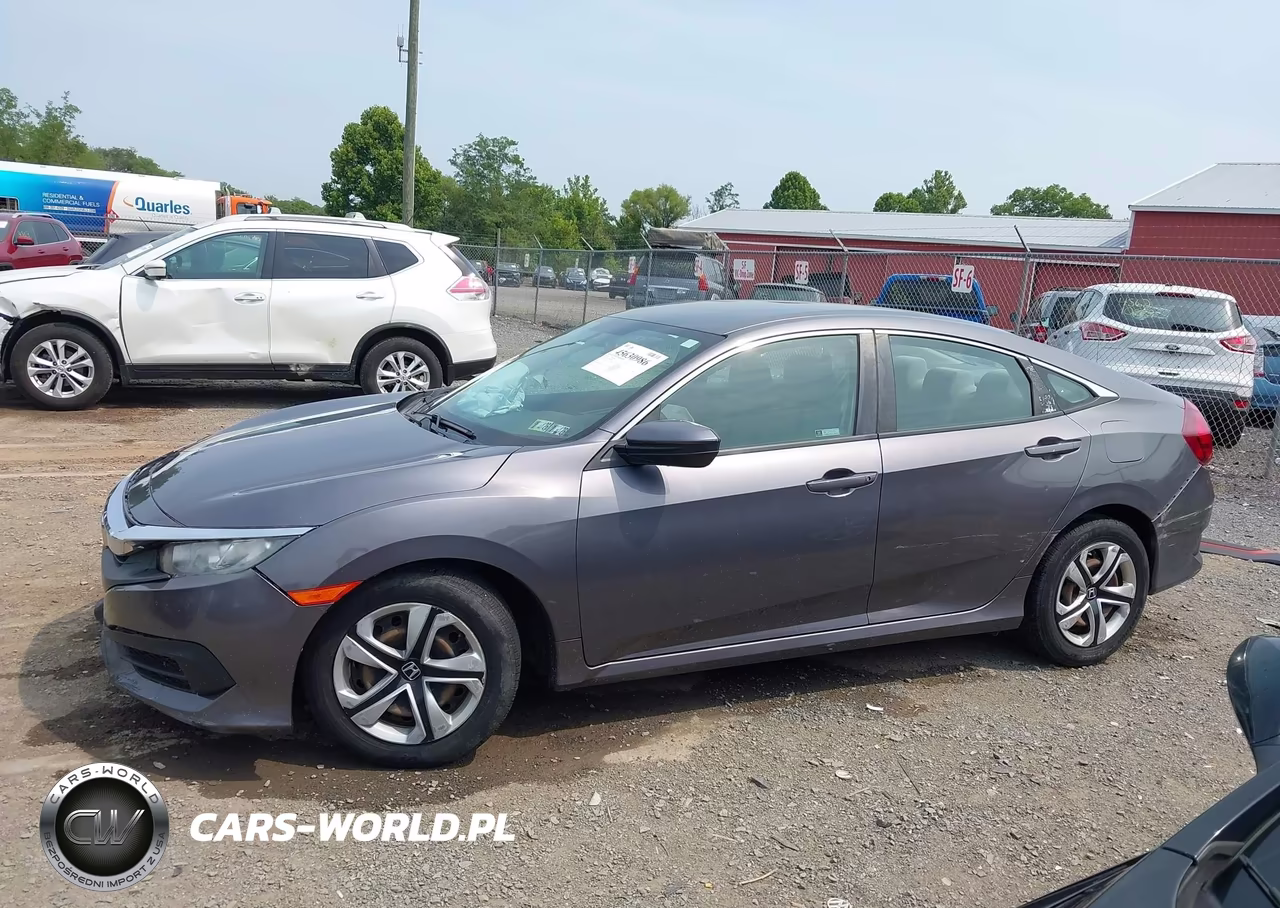 2018 Honda Civic Lx VIN:2HGFC2F57JH571287 - 14