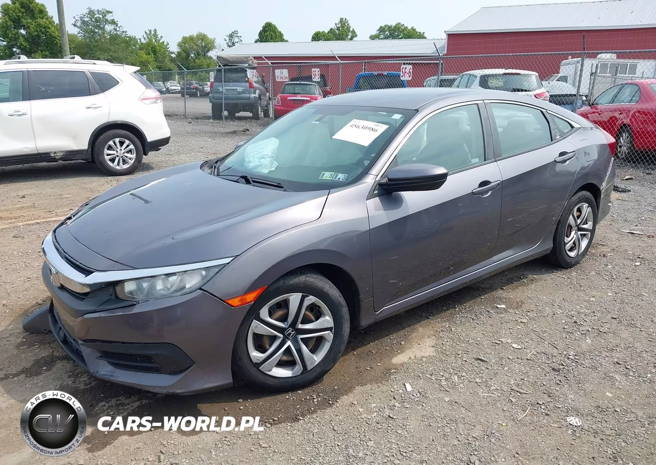 2018 Honda Civic Lx VIN:2HGFC2F57JH571287 - 2