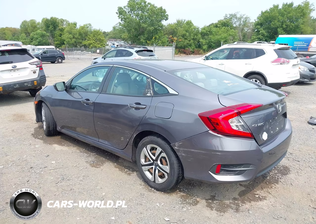 2018 Honda Civic Lx VIN:2HGFC2F57JH571287 - 3