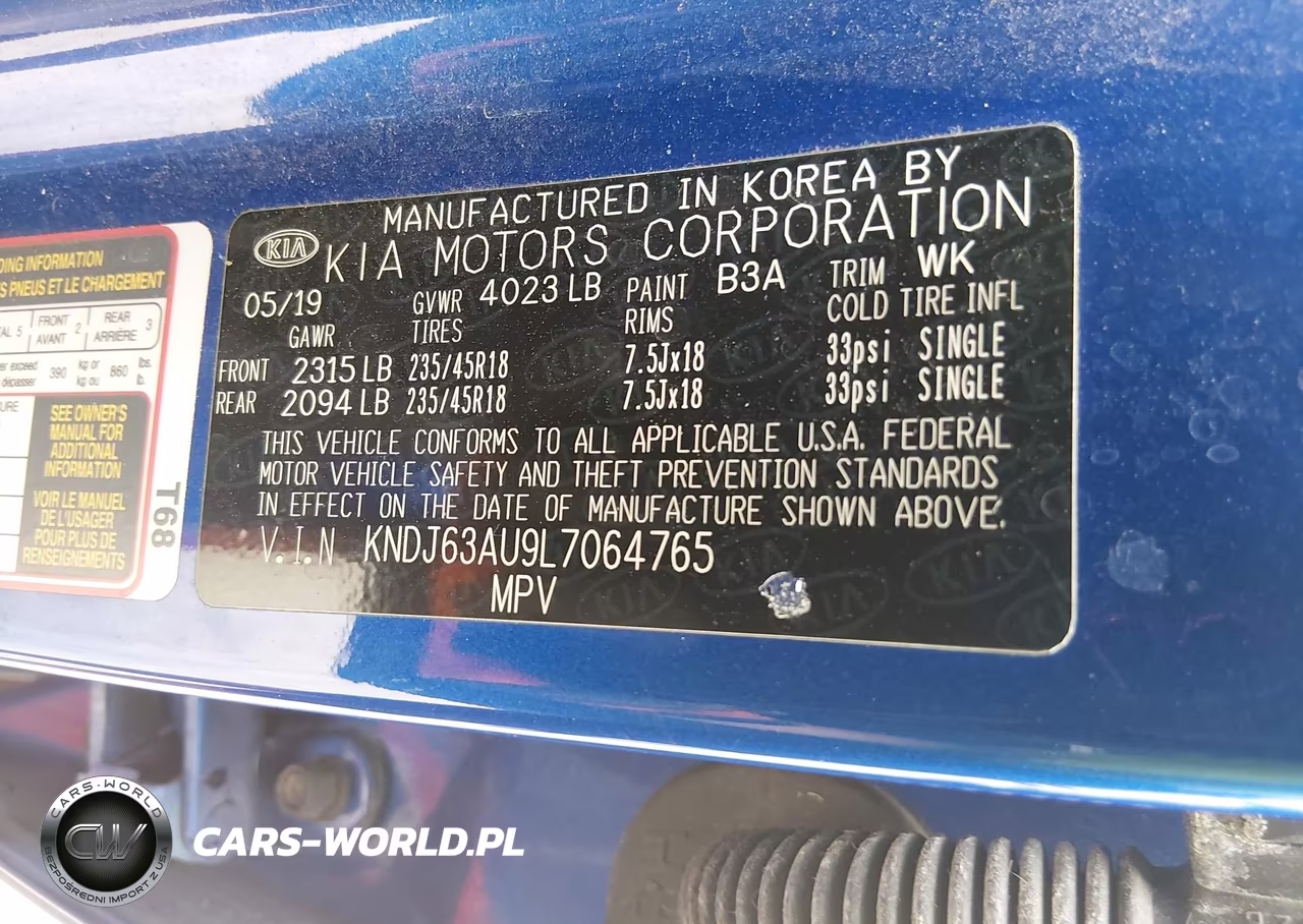 2020 Kia Soul Gt-Line VIN:KNDJ63AU9L7064765 - 9