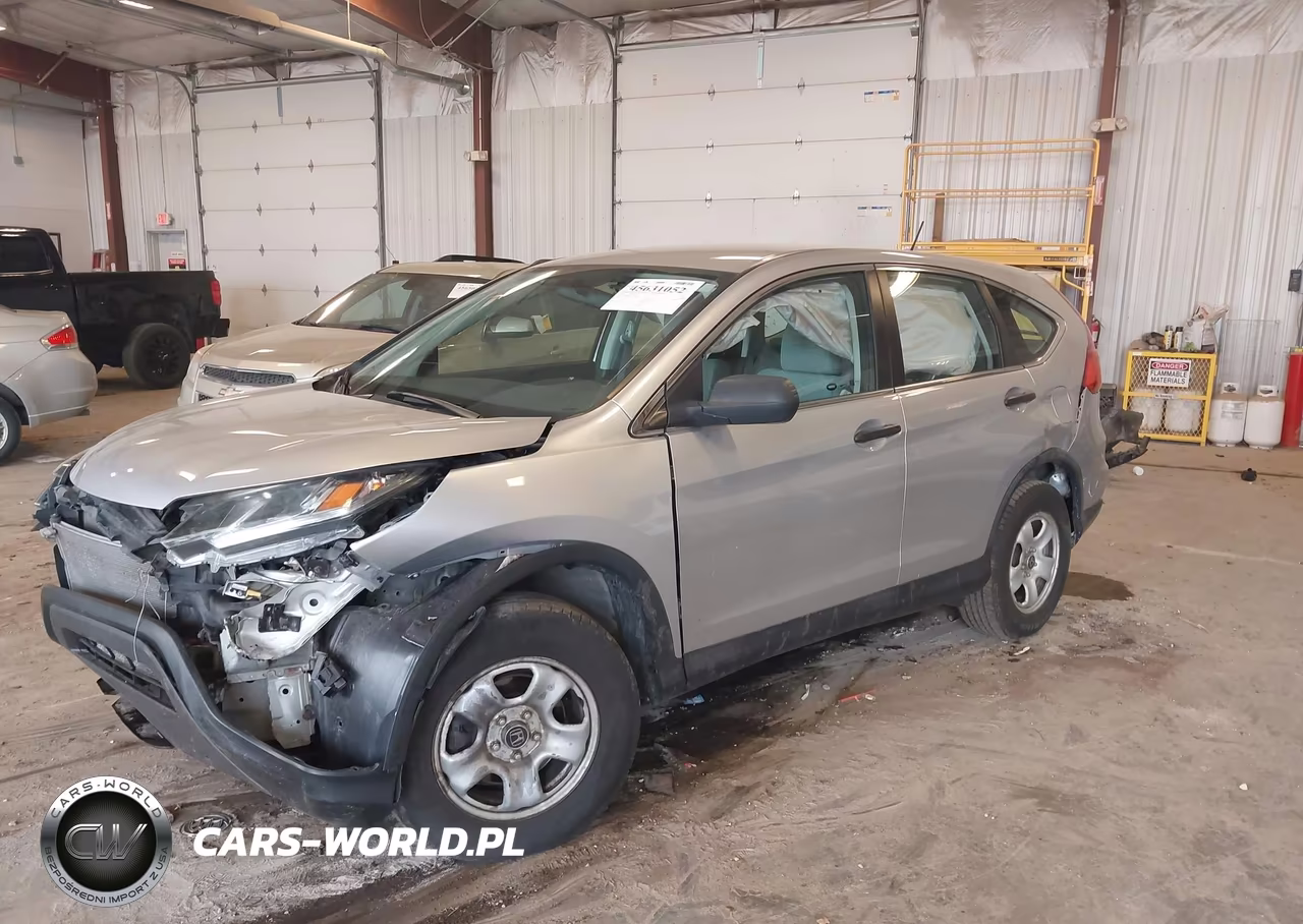 2016 Honda Cr-V Lx VIN:5J6RM4H39GL129925 - 2