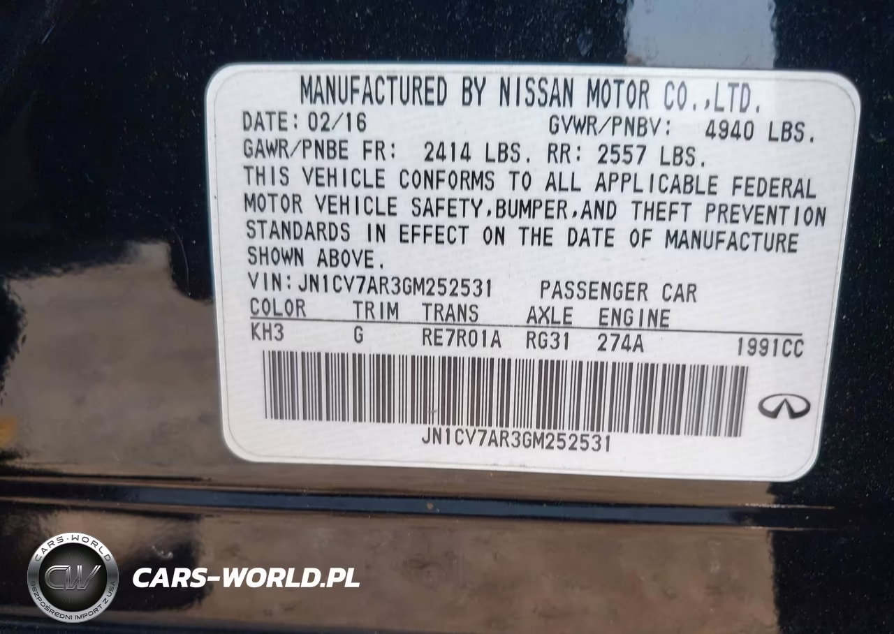 2016 Infiniti Q50 2.0T Base-2.0T Premium VIN:JN1CV7AR3GM252531 - 9