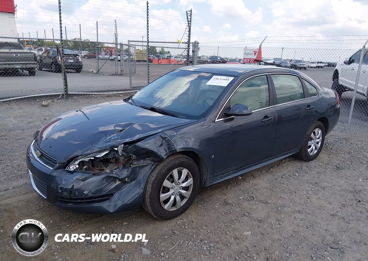 2009 Chevrolet Impala Ls VIN:2G1WB57K291225765 - 2
