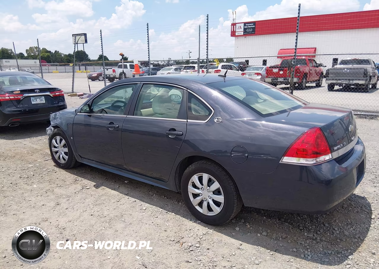 2009 Chevrolet Impala Ls VIN:2G1WB57K291225765 - 3