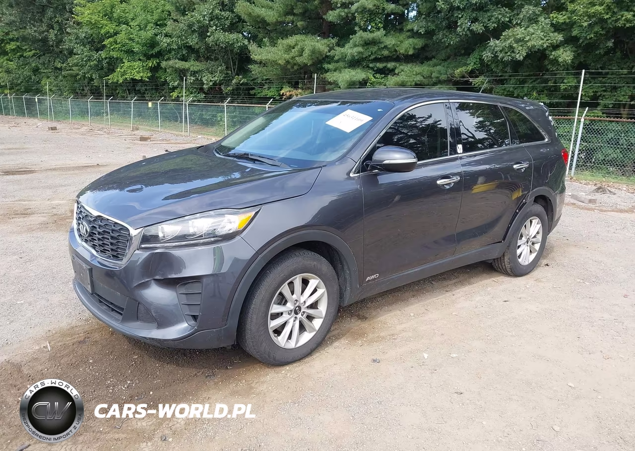 2019 Kia Sorento 3.3L Lx VIN:5XYPGDA55KG488757 - 2
