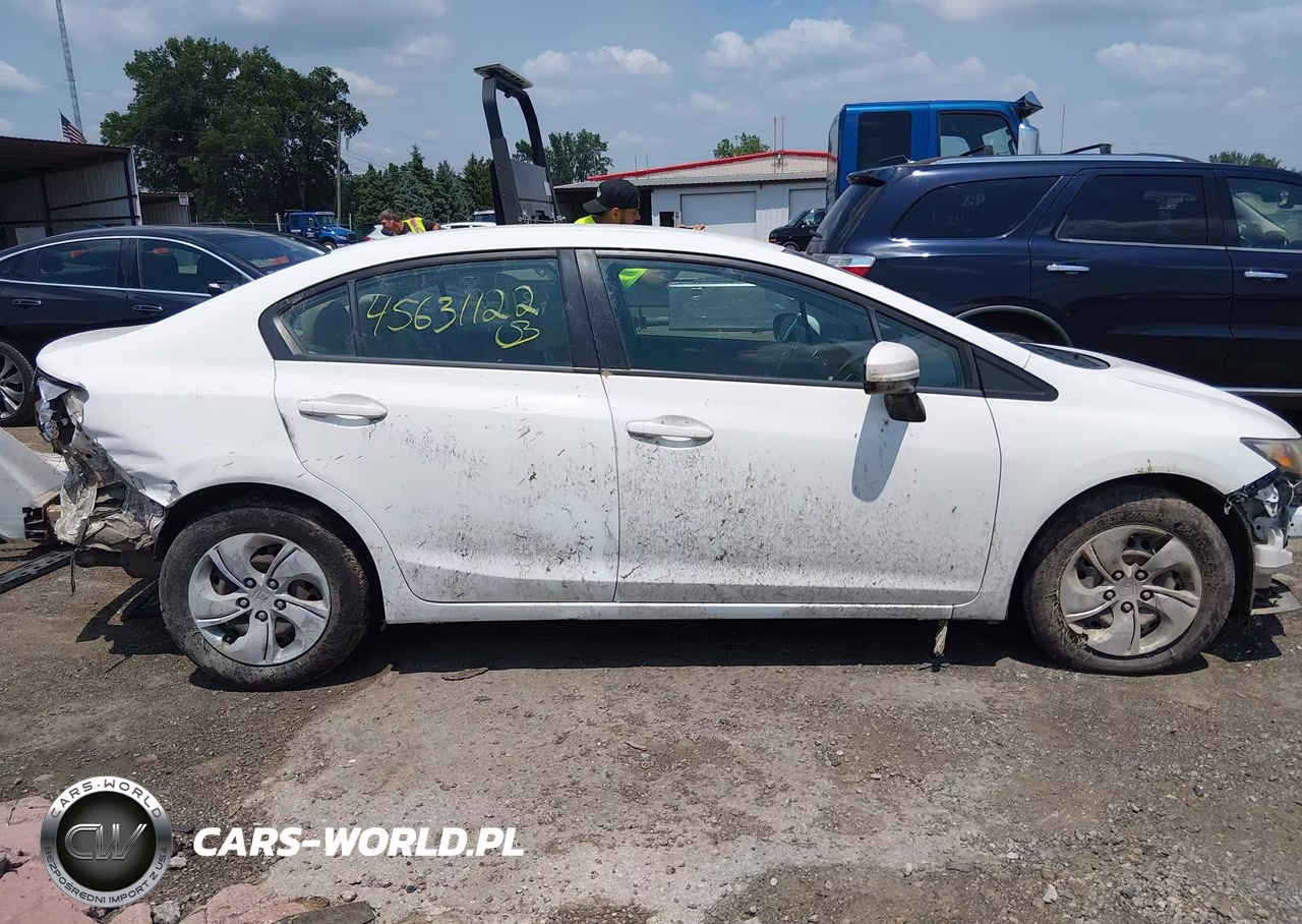 2014 Honda Civic Lx VIN:19XFB2F54EE205077 - 13