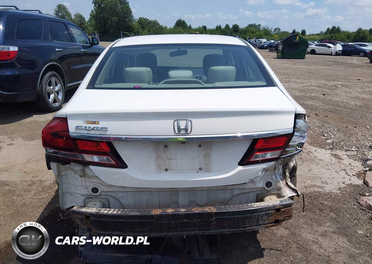 2014 Honda Civic Lx VIN:19XFB2F54EE205077 - 16