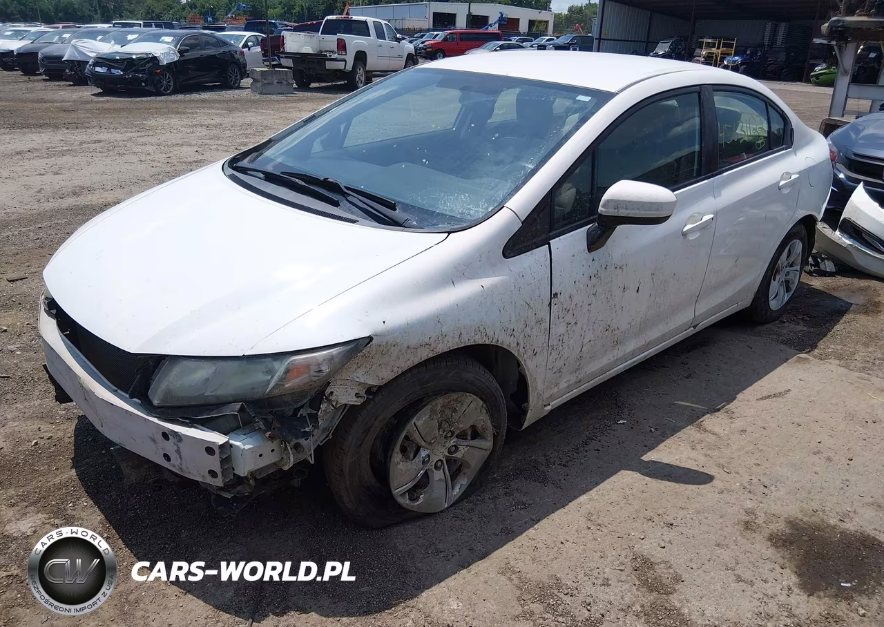 2014 Honda Civic Lx VIN:19XFB2F54EE205077 - 2