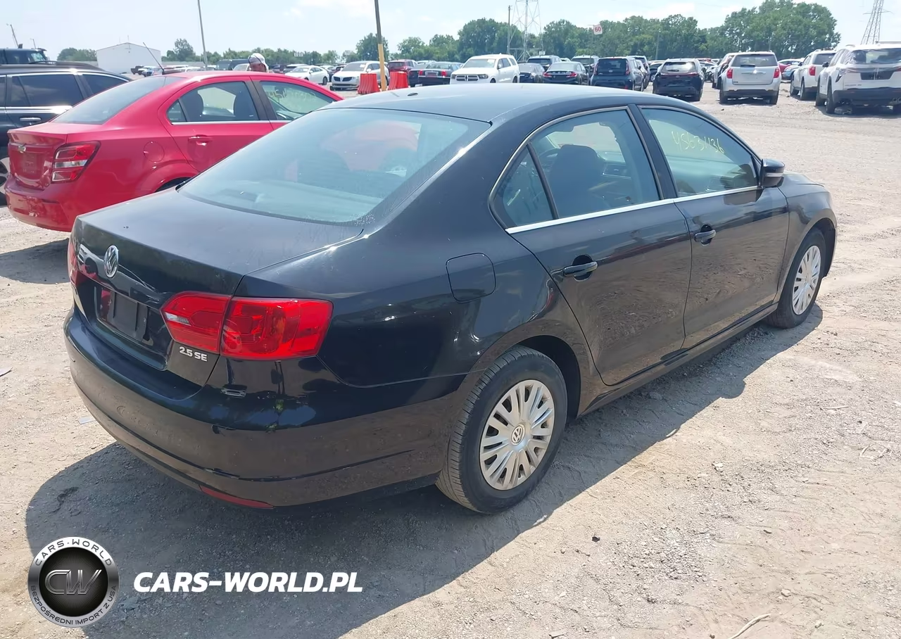 2013 Volkswagen Jetta 2.5L Se VIN:3VWDP7AJ2DM403877 - 4