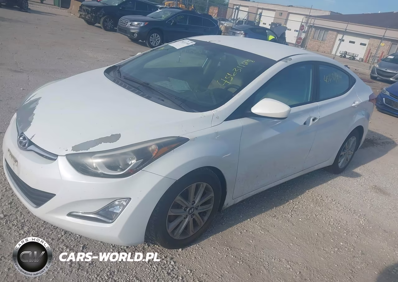 2016 Hyundai Elantra Se VIN:5NPDH4AE5GH775872 - 2
