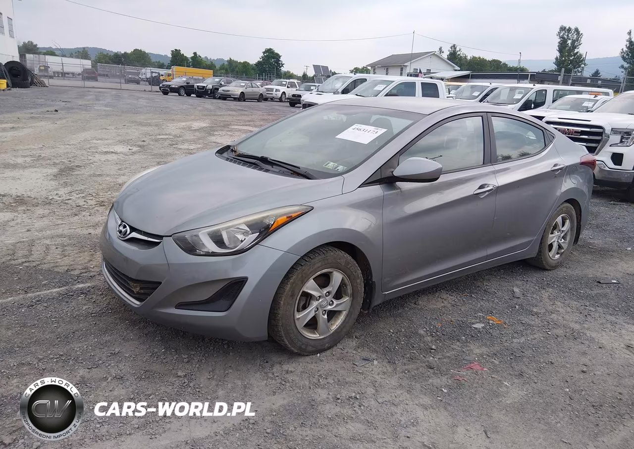 2015 Hyundai Elantra Se VIN:KMHDH4AE3FU452680 - 2