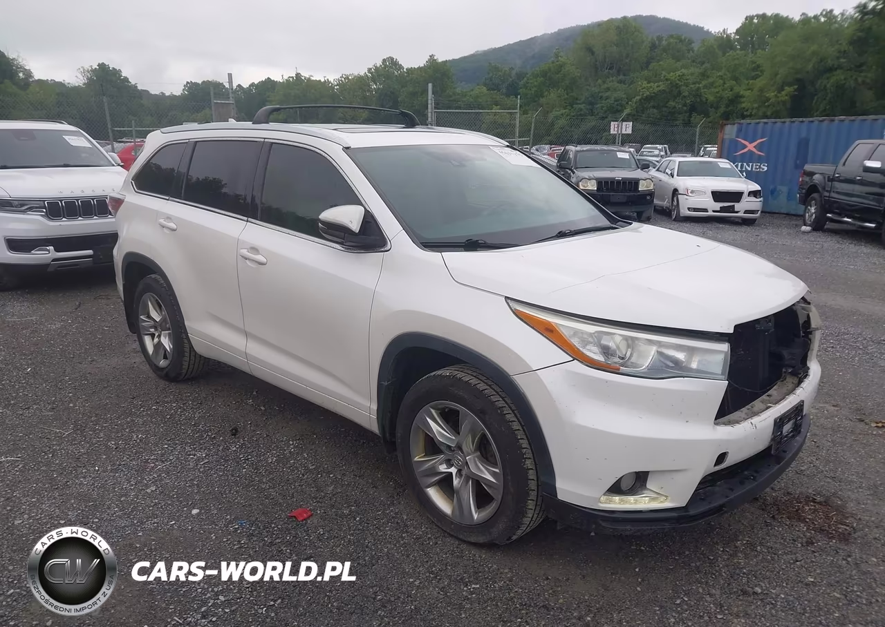2015 Toyota Highlander Limited Platinum V6 – zdjęcie 1 z 16