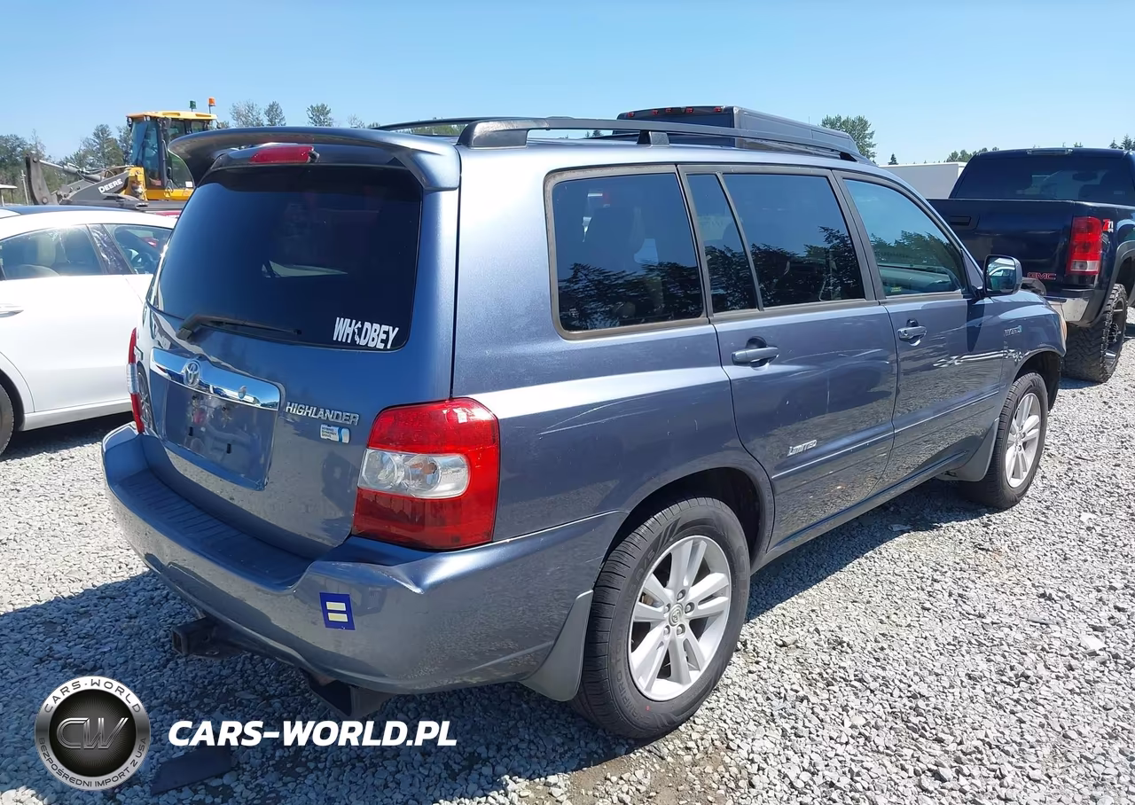 2007 Toyota Highlander Hybrid Limited V6 VIN:JTEEW21A670046929 - 4