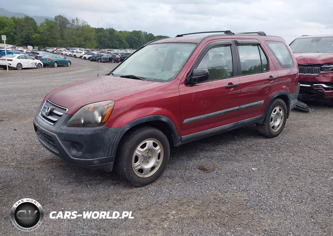 2005 Honda Cr-V Lx VIN:SHSRD68505U305420 - 2