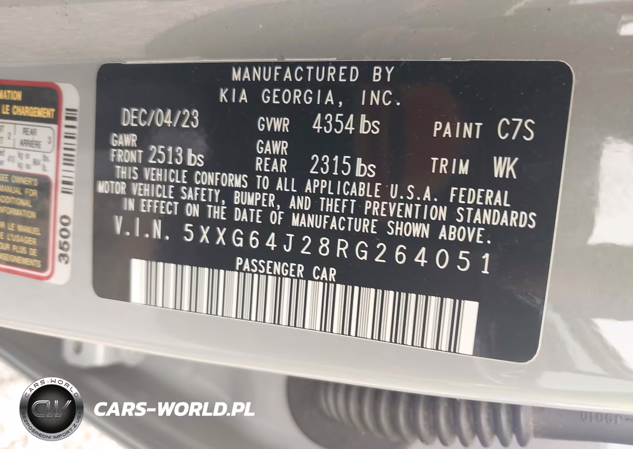 2024 Kia K5 Gt-Line VIN:5XXG64J28RG264051 - 9
