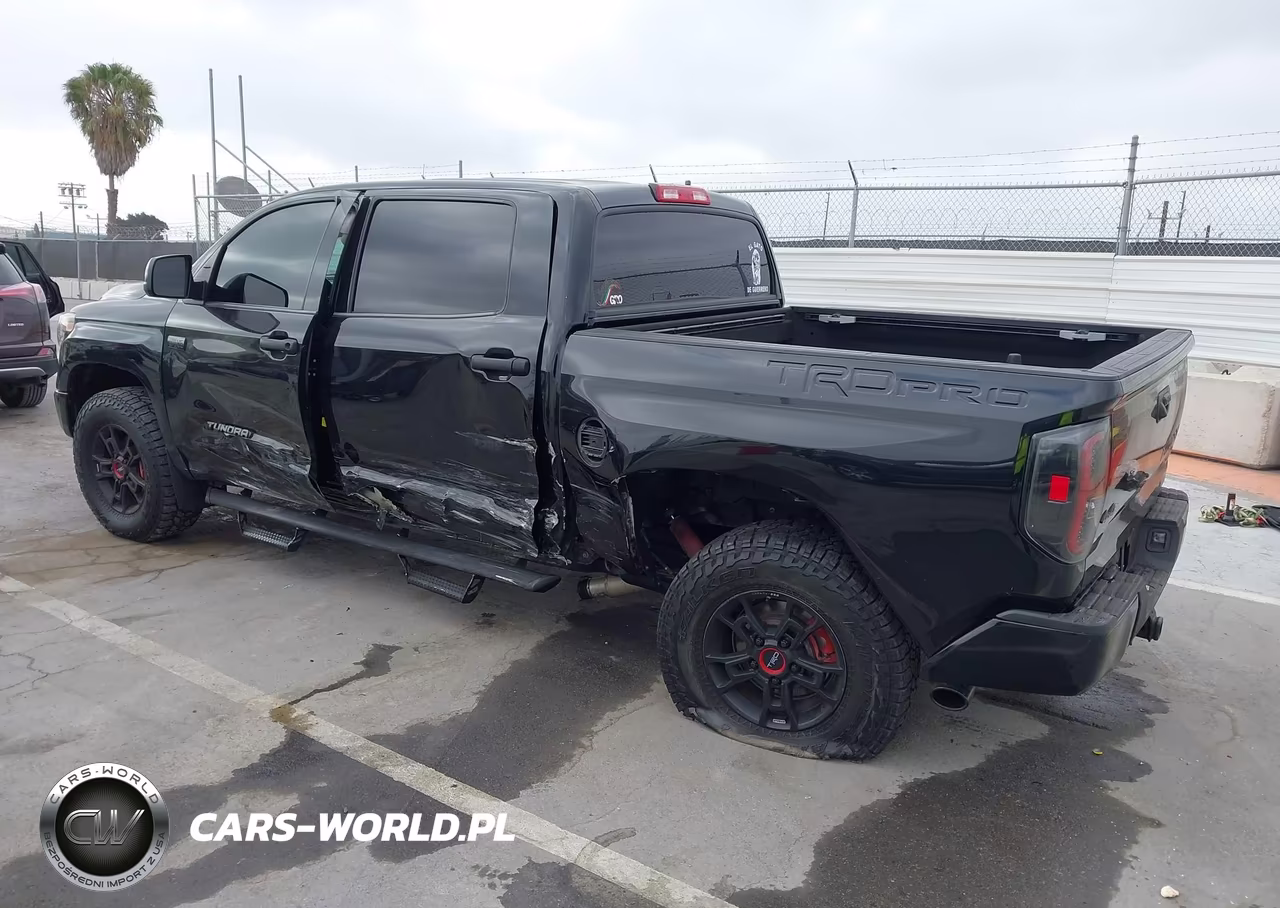 2019 Toyota Tundra Trd Pro 5.7L V8 VIN:5TFDY5F10KX816773 - 3