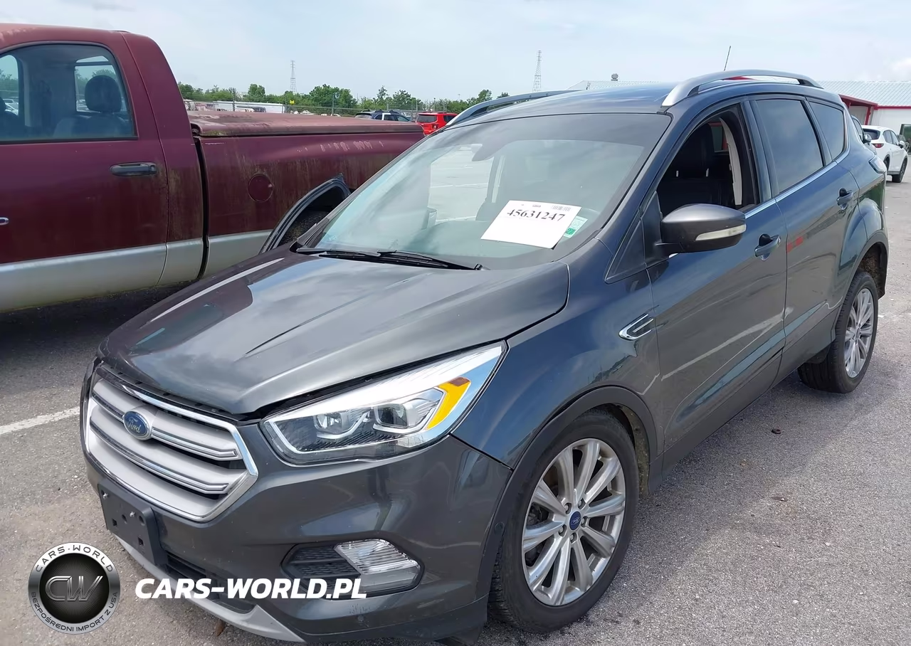 2018 Ford Escape Titanium VIN:1FMCU0J91JUD43615 - 2