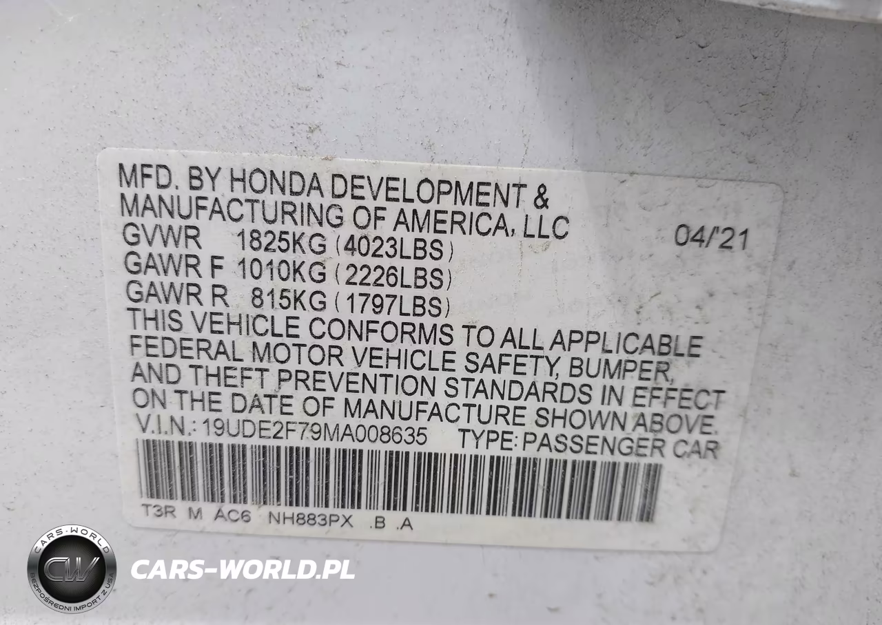 2021 Acura Ilx Premium Package-Technology Package VIN:19UDE2F79MA008635 - 9