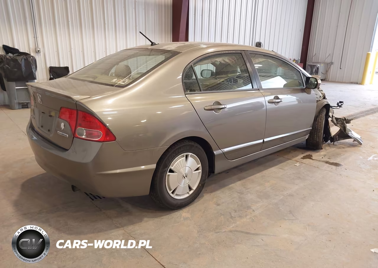 2008 Honda Civic Hybrid VIN:JHMFA36248S001569 - 4
