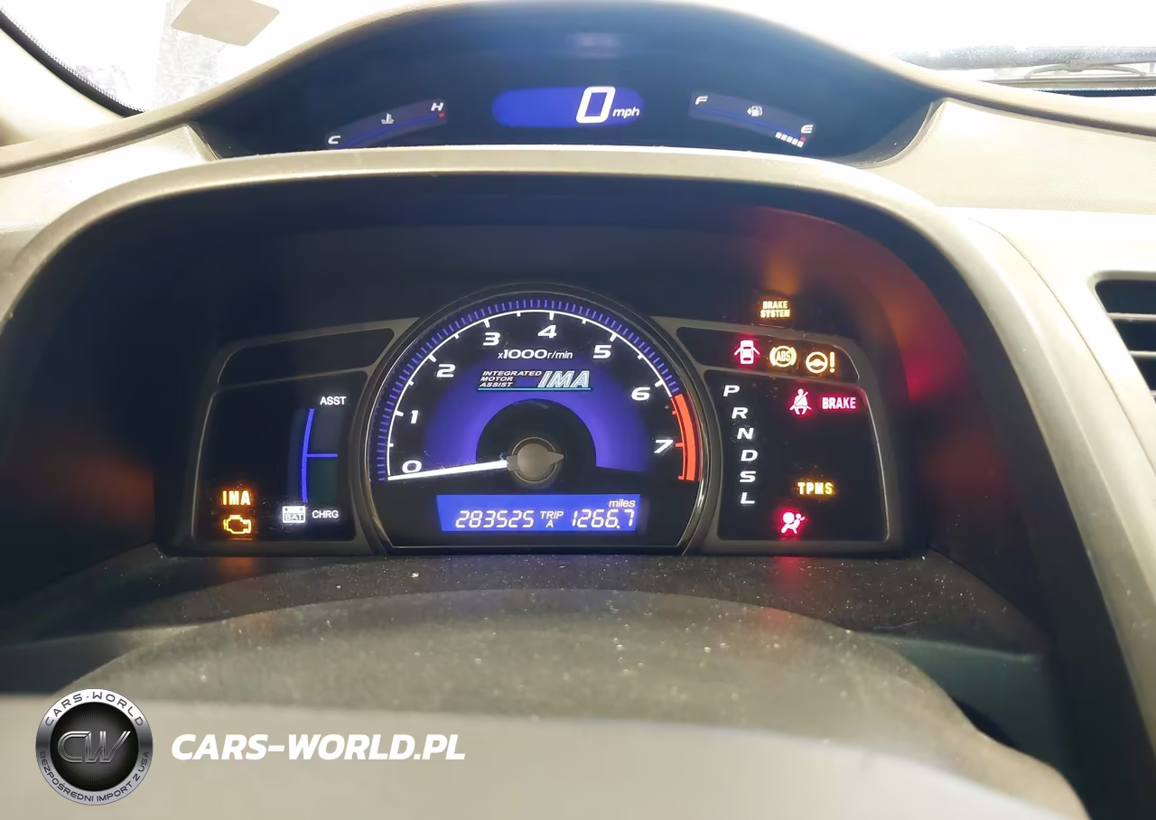 2008 Honda Civic Hybrid VIN:JHMFA36248S001569 - 7