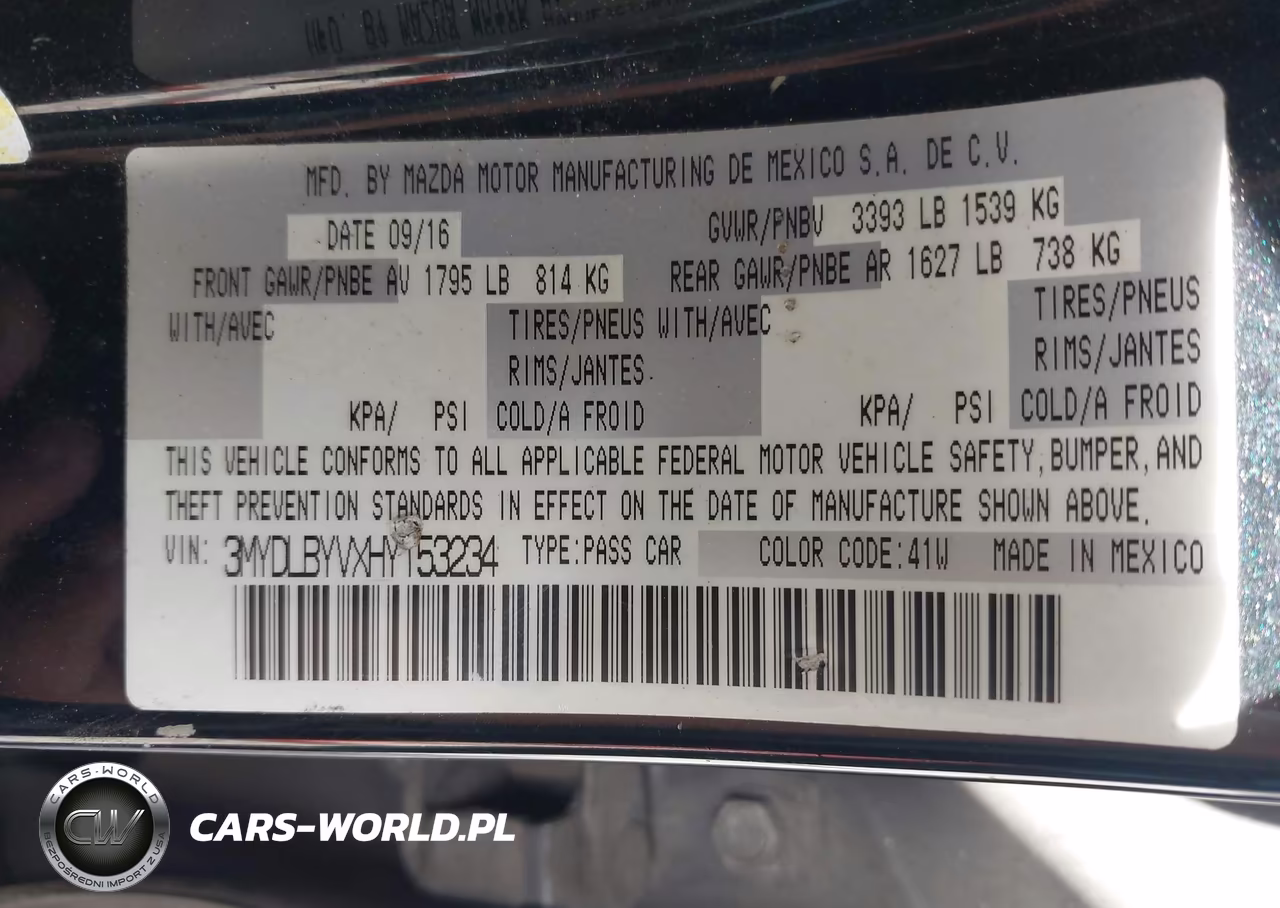 2017 Toyota Yaris Ia VIN:3MYDLBYVXHY153234 - 9
