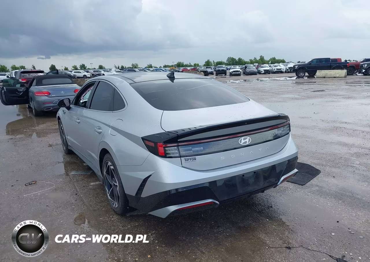 2025 Hyundai Sonata Sel Convenience VIN:KMHL14JA8SA464252 - 3