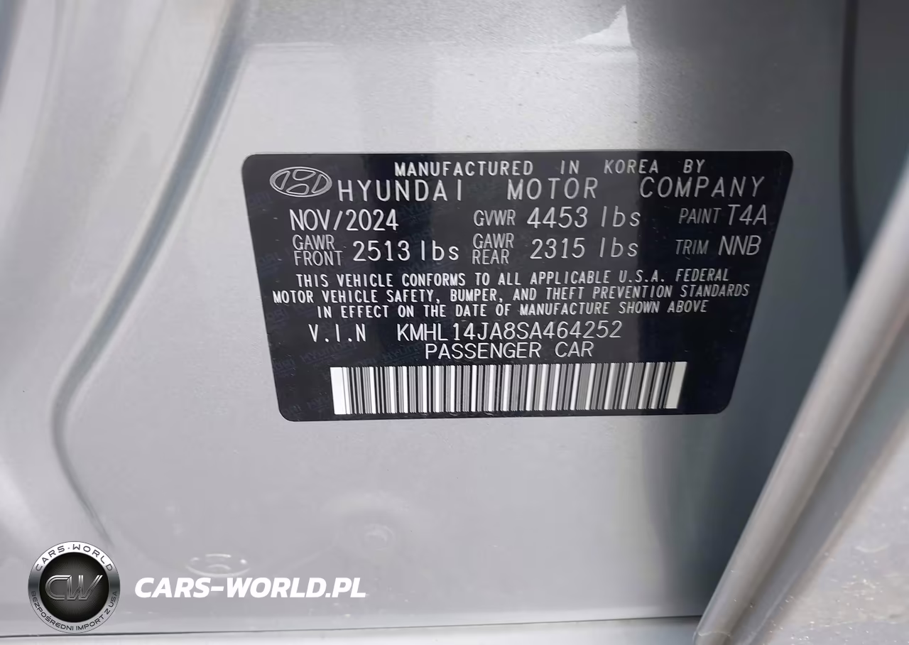 2025 Hyundai Sonata Sel Convenience VIN:KMHL14JA8SA464252 - 9