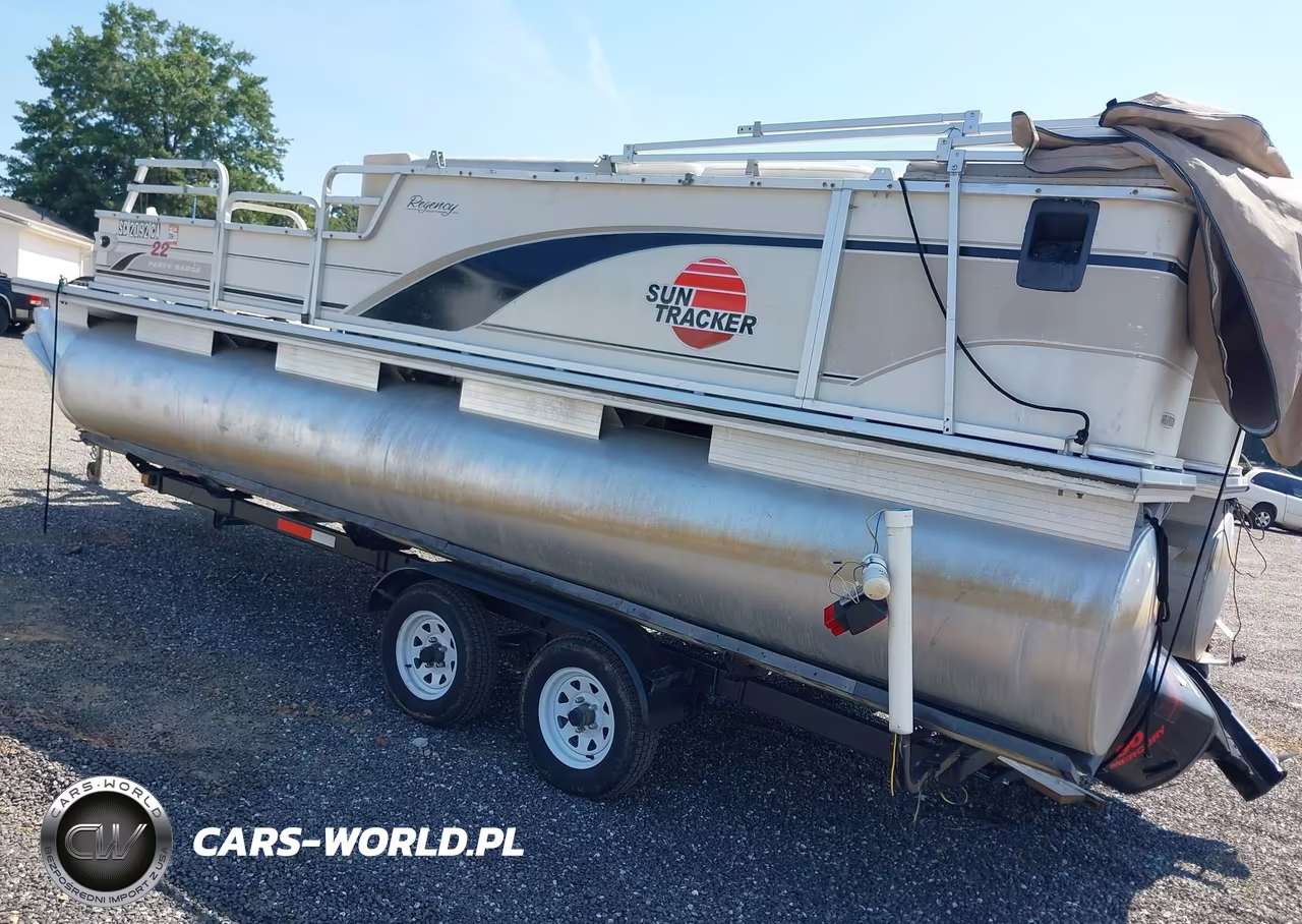 2001 Suntracker Ph30 Pontoon Boat VIN:BUJ81642K001 - 3