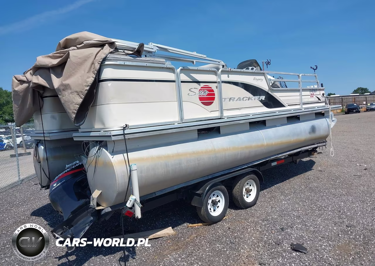 2001 Suntracker Ph30 Pontoon Boat VIN:BUJ81642K001 - 4