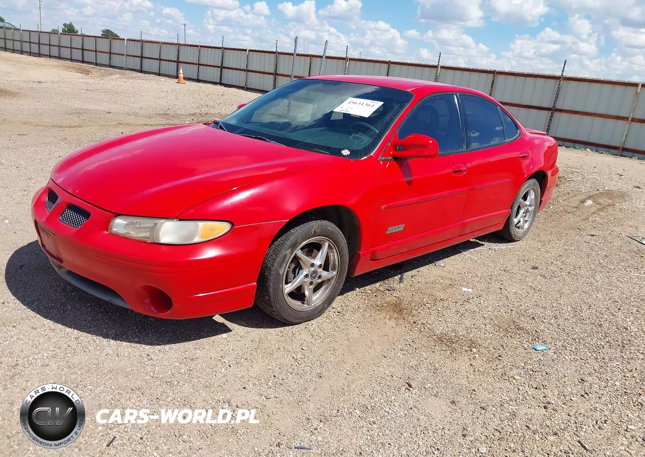 2000 Pontiac Grand Prix Gtp VIN:1G2WR5218YF109242 - 2