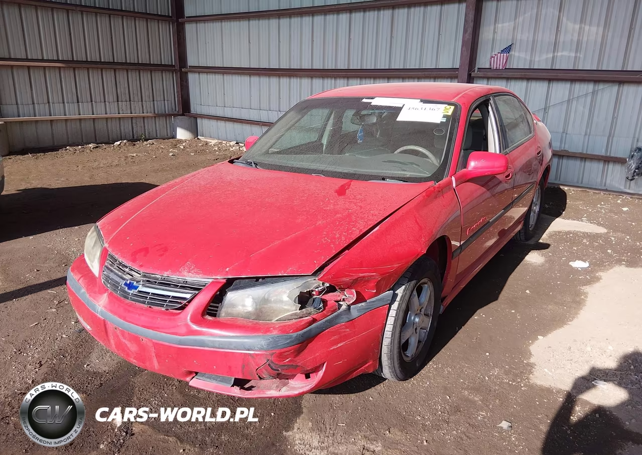 2003 Chevrolet Impala Ls VIN:2G1WH52K639163155 - 2