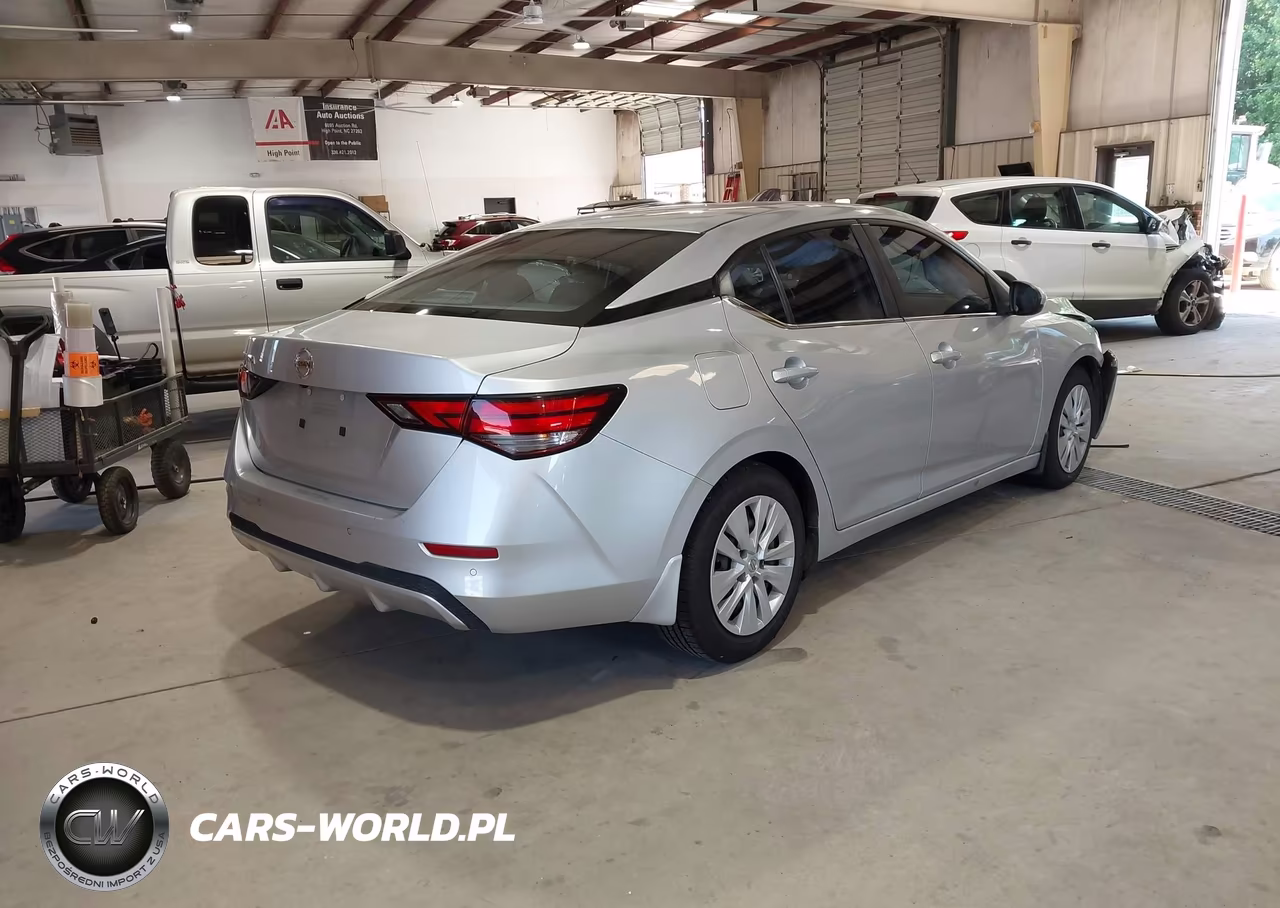 2021 Nissan Sentra S VIN:3N1AB8BV7MY309310 - 4