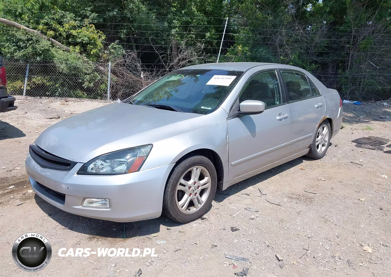 2007 Honda Accord 2.4 Se VIN:JHMCM56337C009735 - 2