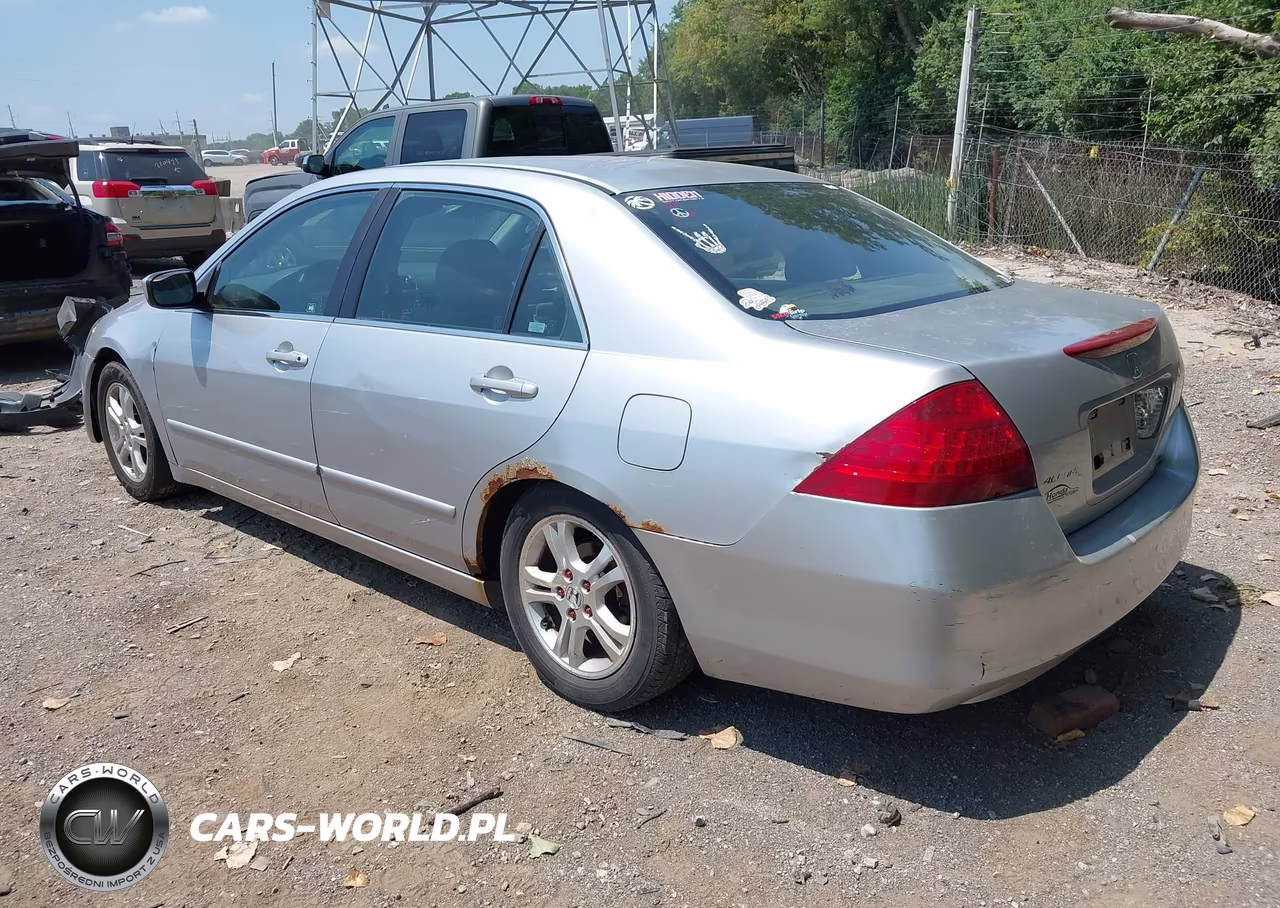 2007 Honda Accord 2.4 Se VIN:JHMCM56337C009735 - 3