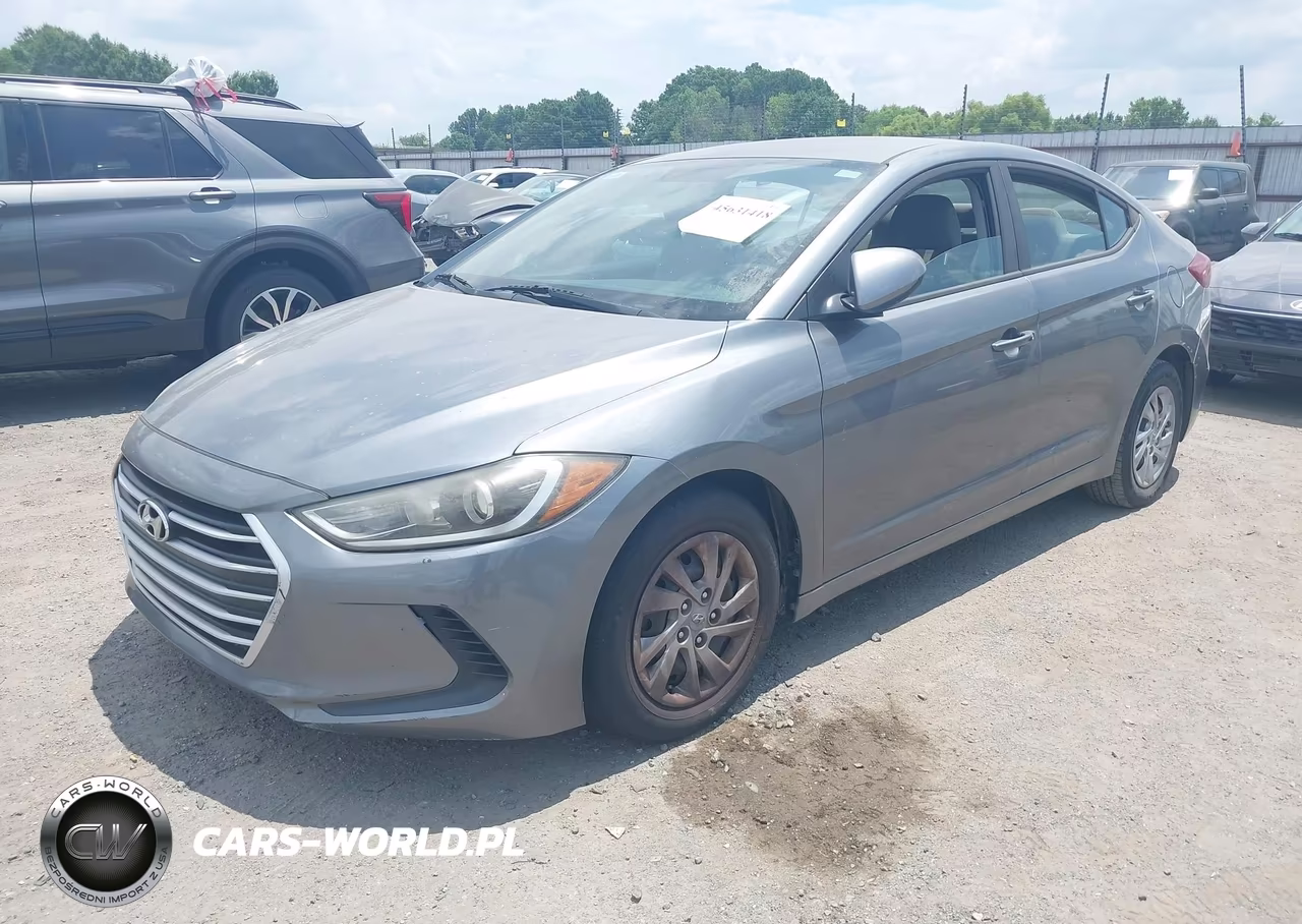 2017 Hyundai Elantra Se VIN:KMHD74LF7HU071930 - 2