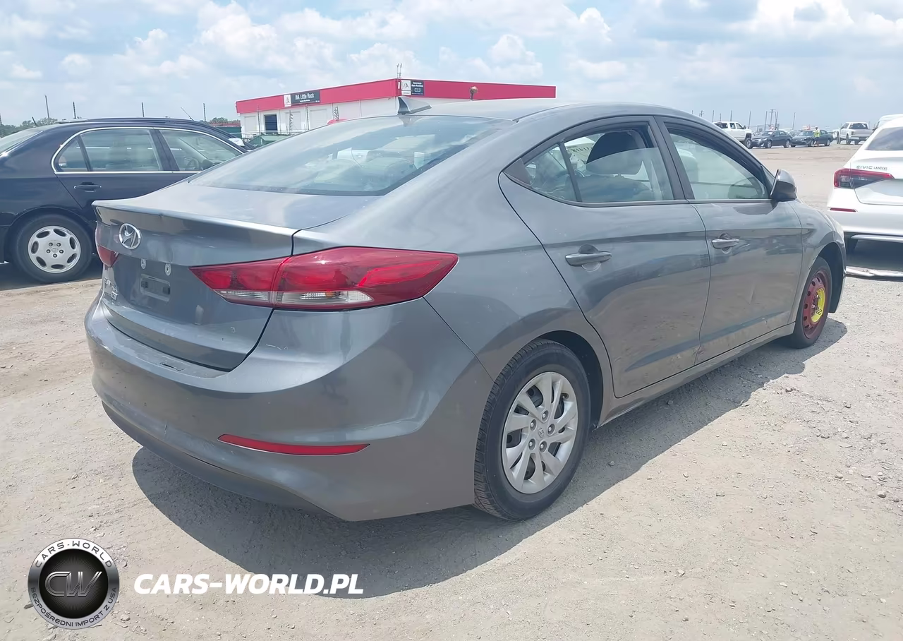 2017 Hyundai Elantra Se VIN:KMHD74LF7HU071930 - 4