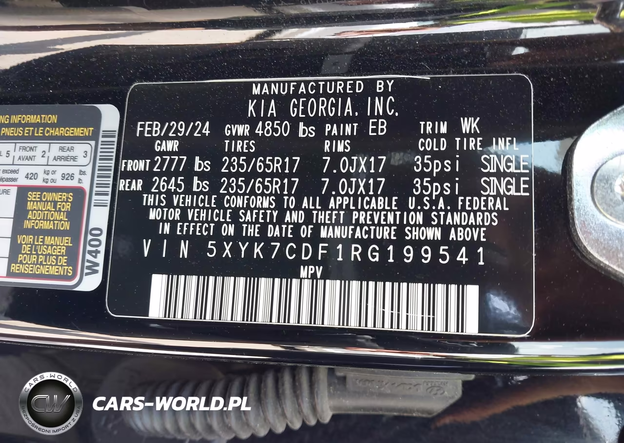 2024 Kia Sportage X-Pro Prestige VIN:5XYK7CDF1RG199541 - 9