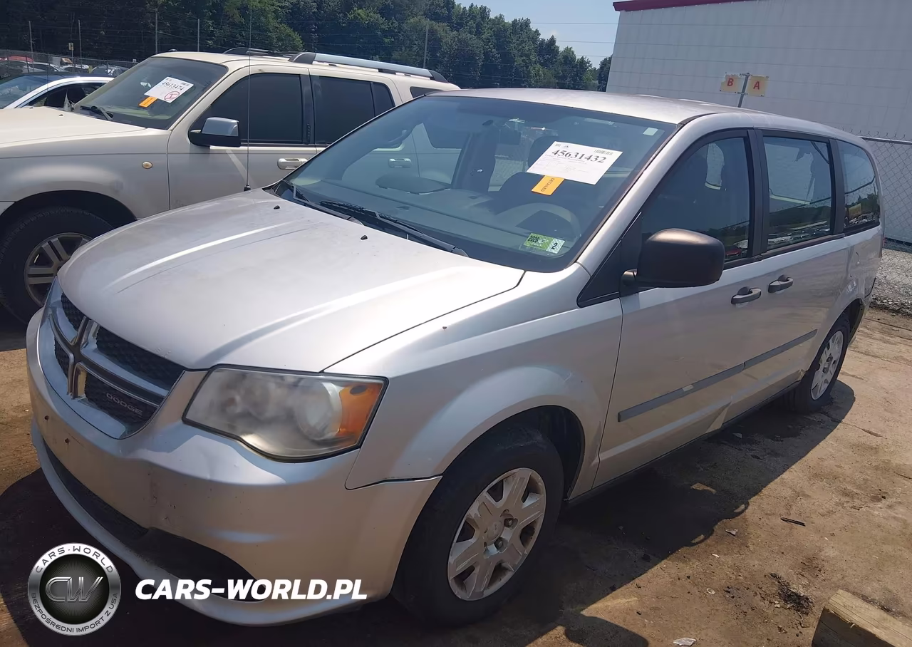 2012 Dodge Grand Caravan Se-Avp VIN:2C4RDGBG7CR182580 - 2