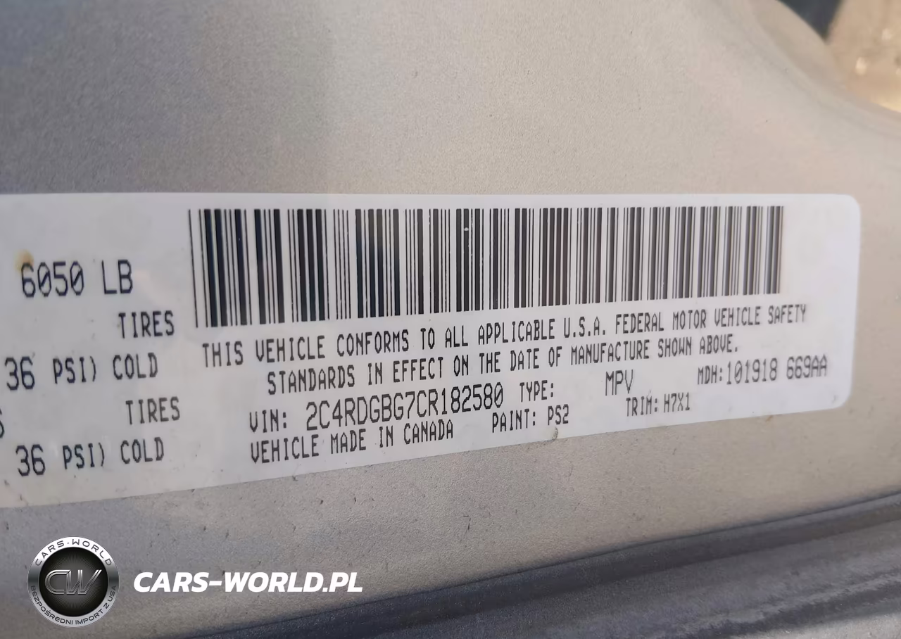 2012 Dodge Grand Caravan Se-Avp VIN:2C4RDGBG7CR182580 - 9