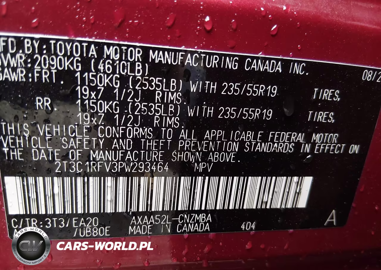 2023 Toyota Rav4 Xle Premium VIN:2T3C1RFV3PW293464 - 9